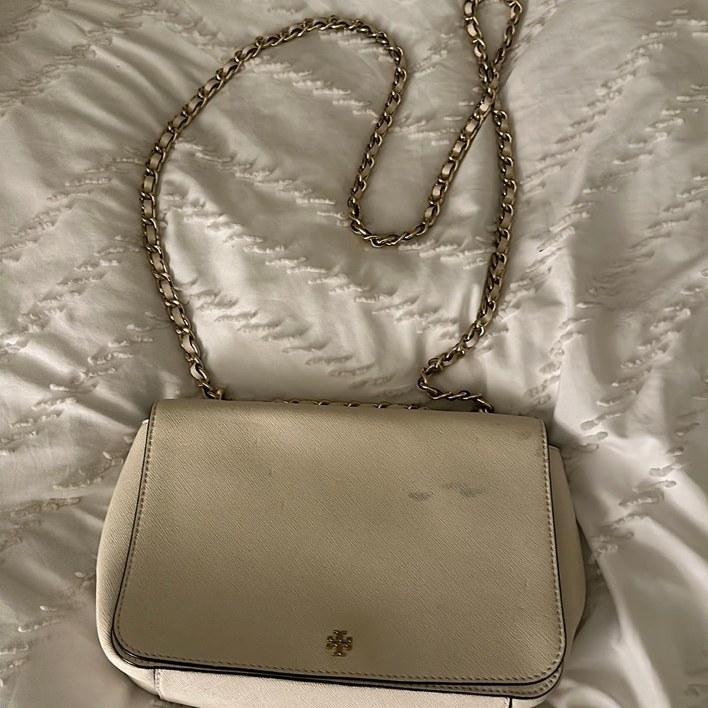 Tory Burch Used white purse